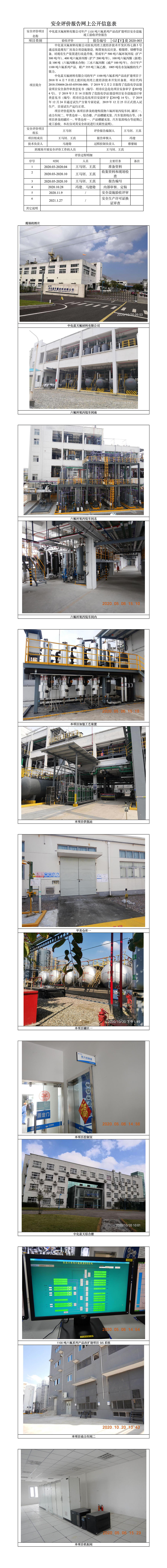GZ【Y】虞2020-003中化蓝天氟材料有限公司年产1100吨六氟系列产品改扩建项目安全设施竣工验收评价报告公开信息表(1).jpg