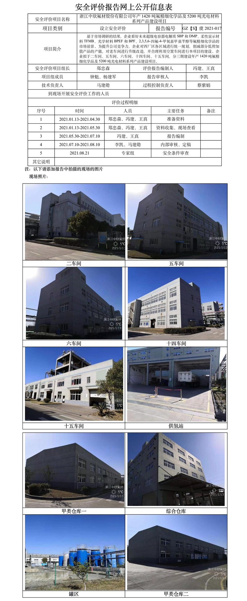 GZ【S】虞2021-017浙江中欣氟材股份有限公司年产1420吨氟精细化学品及5200吨光电材料系列产品建设项目安全评价报告网上公开信息表.jpg