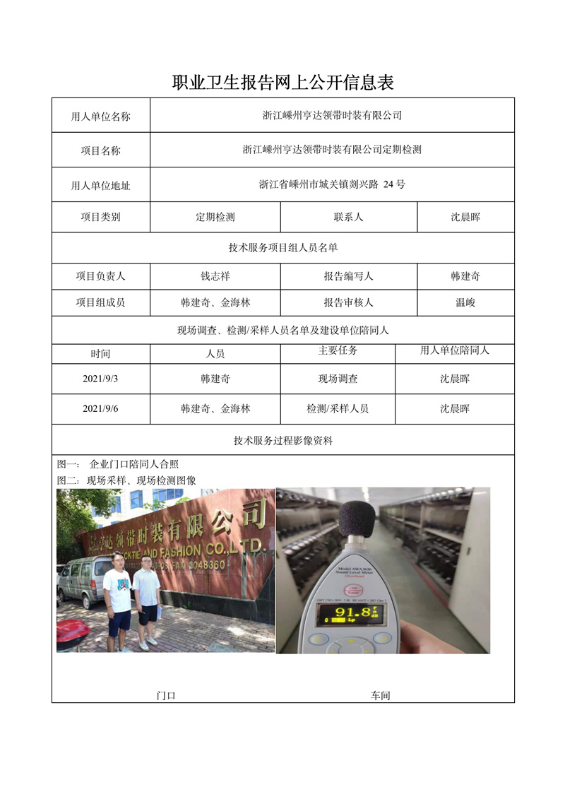二零二一年十二月十二日浙江嵊州亨达领带时装有限公司定期检测_01.jpg