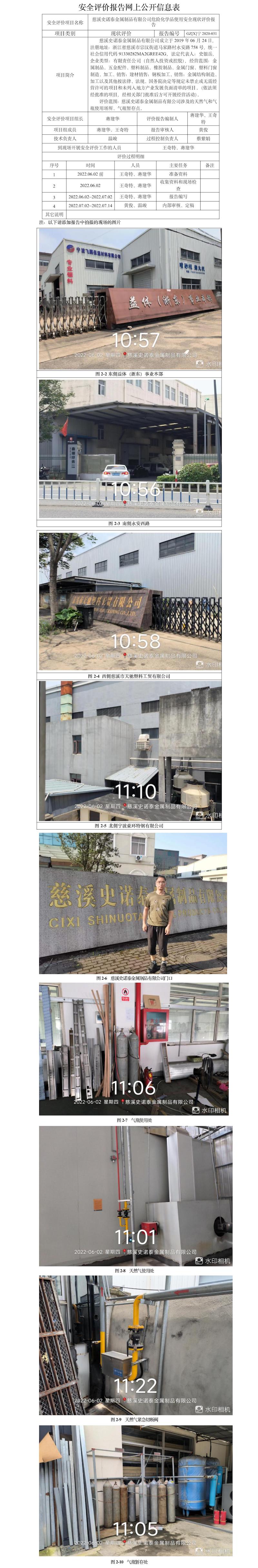 GZ【X】宁2020-031慈溪史诺泰金属制品制品有限公司危险化学品使用安全现状评价报告网上信息公开表.jpg