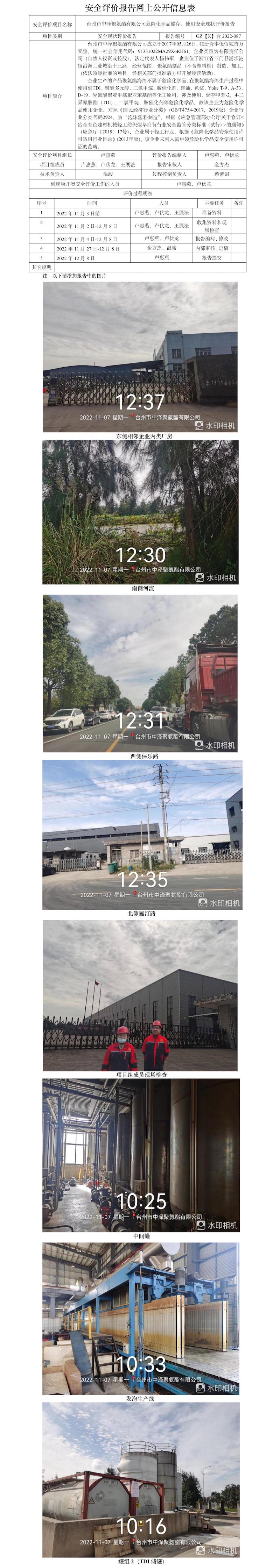 GZ【X】台2022-087台州市中泽聚氨酯有限公司危险化学品储存、使用安全现状评价报告网上公开信息表.jpg