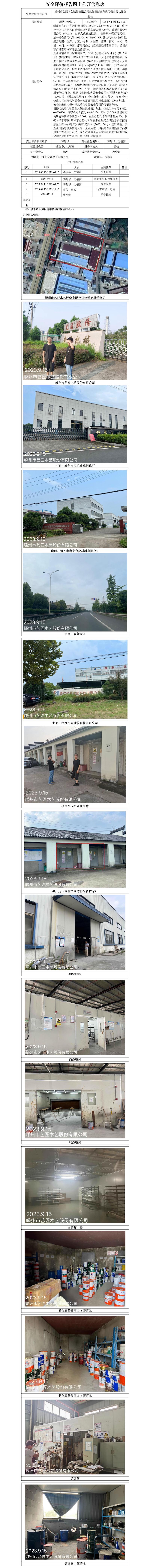 GZ【X】嵊2023-014嵊州市艺匠木艺股份有限公司危化品储存和使用安全现状评价报告 网上公开信息表(1).jpg